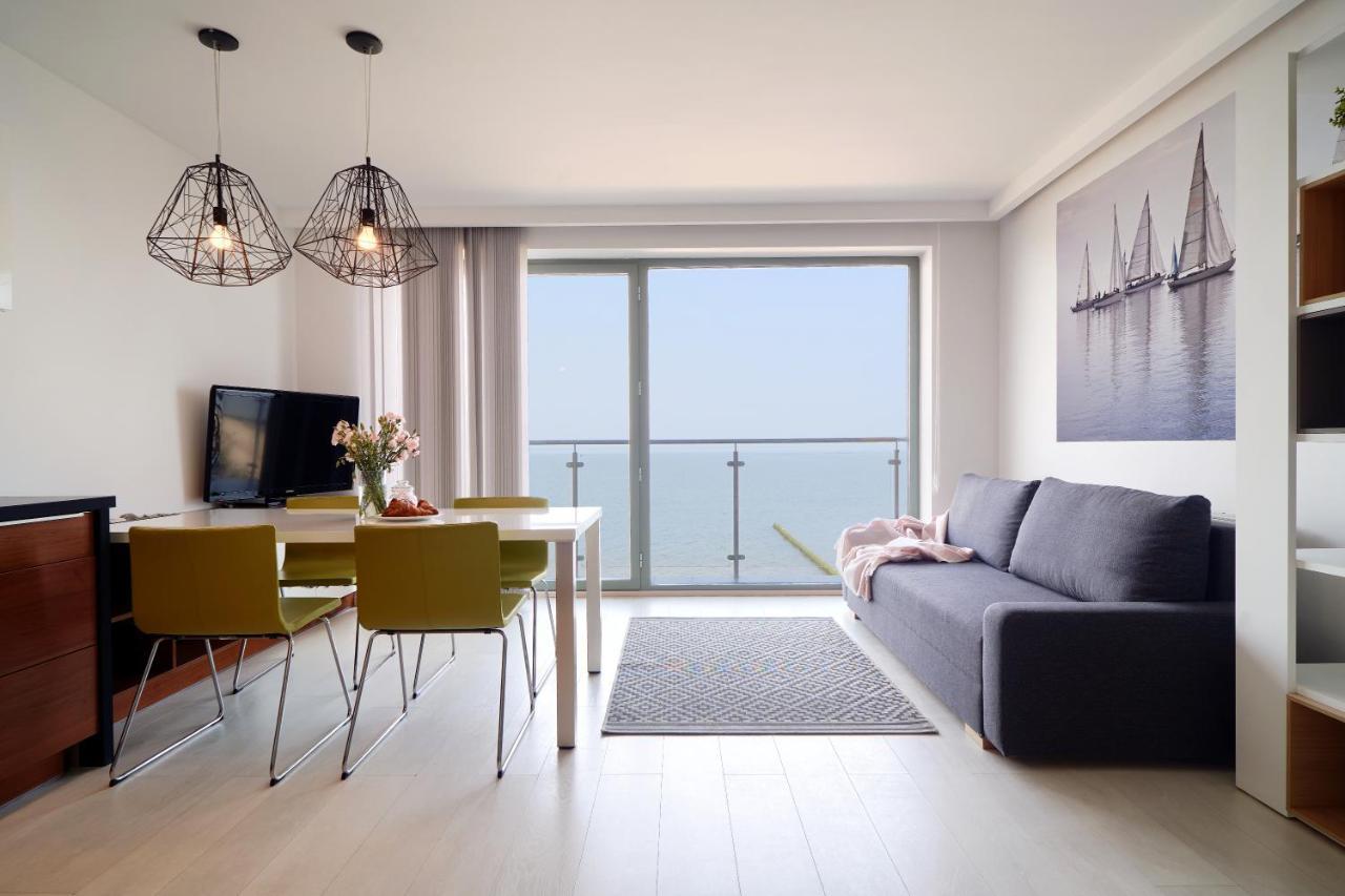 אוסטרוני מורסקי Apartamenty Na Klifie מראה חיצוני תמונה