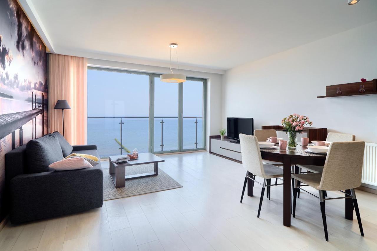 אוסטרוני מורסקי Apartamenty Na Klifie מראה חיצוני תמונה