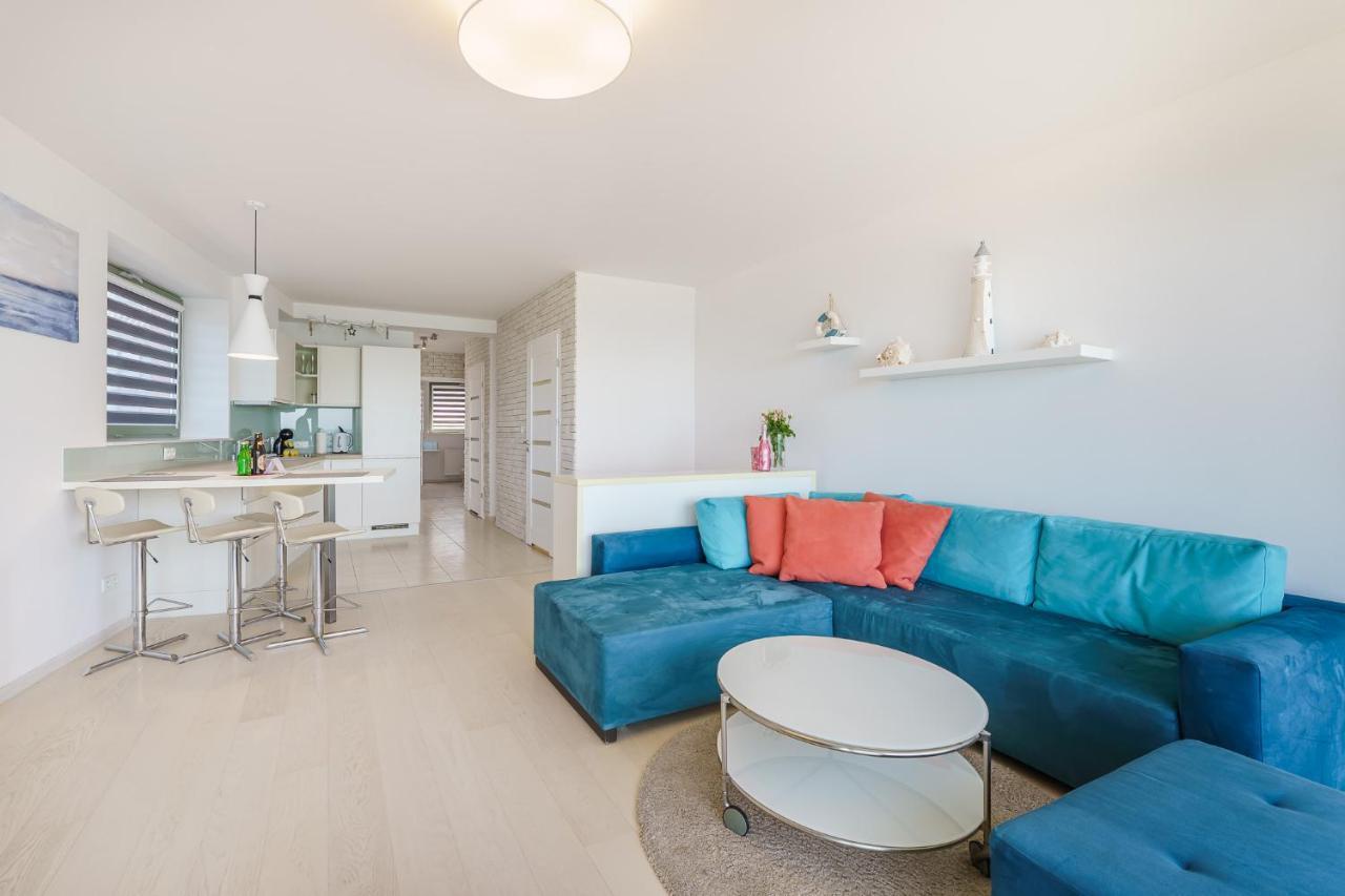 אוסטרוני מורסקי Apartamenty Na Klifie מראה חיצוני תמונה