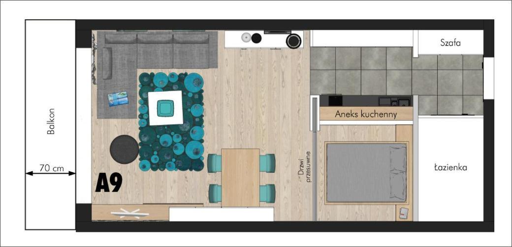 אוסטרוני מורסקי Apartamenty Na Klifie מראה חיצוני תמונה