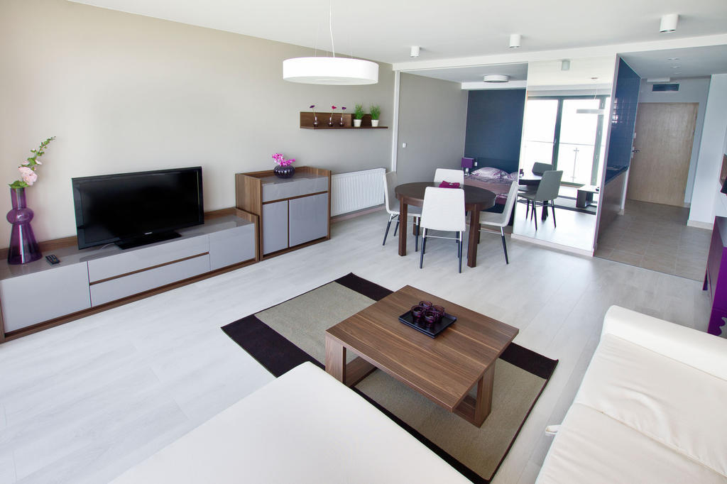אוסטרוני מורסקי Apartamenty Na Klifie מראה חיצוני תמונה